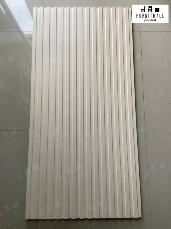ผนังประดับ ผนังตกแต่ง ไม้ระแนง HMR พร้อม PVC Vacuum Membrane สั่งขนาดได้