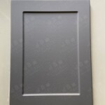 บานตู้ครัว ไม้HMR รุ่นRound สั่งผลิตได้ พร้อม PVC Vacuum Membrane