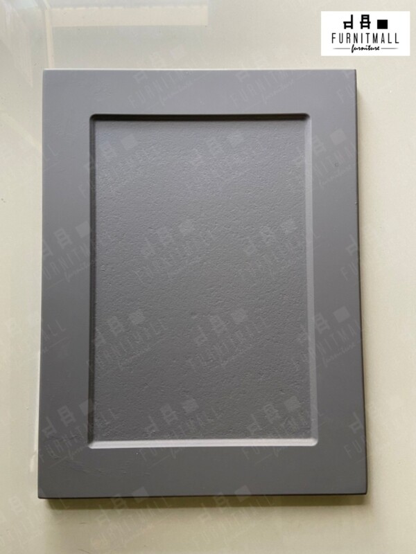 บานตู้ครัว ไม้HMR รุ่นRound สั่งผลิตได้ พร้อม PVC Vacuum Membrane