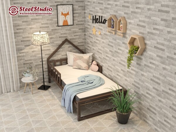 เตียงเด็ก หัวจั่ว sweet home - Image 2