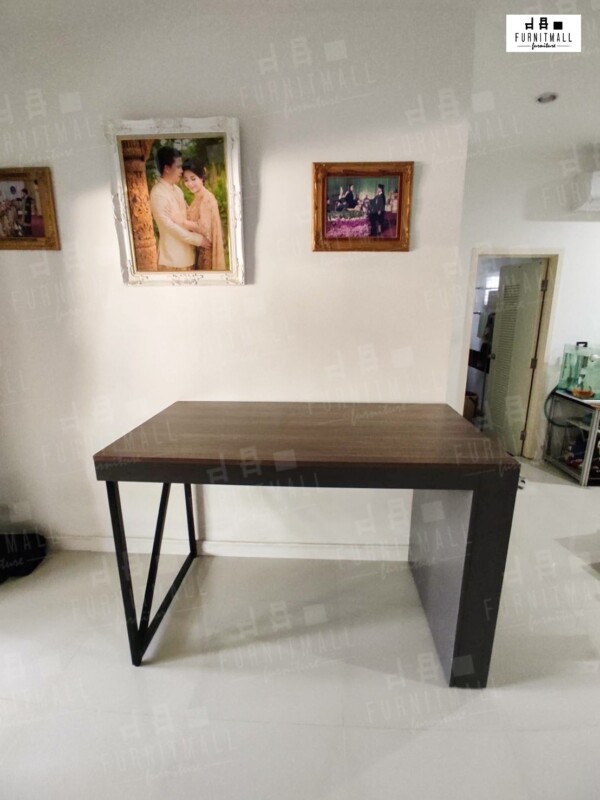 โต๊ะบาร์ 150x80 สูง 100 ซม. กล่องข้างเก็บนิตยสารได้ - Image 2