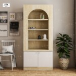 ตู้โชว์มูจิ ซุ้มโค้ง วางของ แต่งห้อง