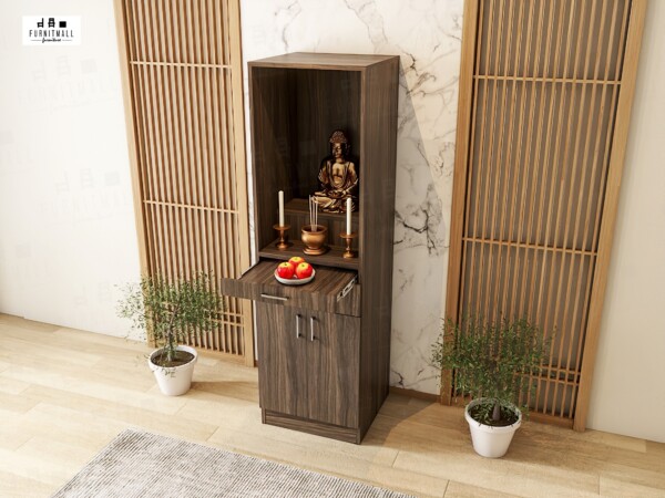 ตู้บูชาเทพเจ้าจีน ตู้บูชาพระ  50x50 ซม. สูง 171 ซม. - Image 2