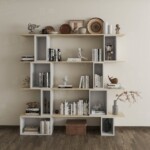 ชั้นวางของมินิมอล ชั้นหนังสือ กว้าง1.6-2.0 ลึก 40 ซม.