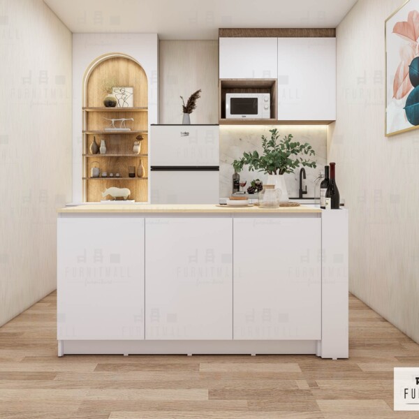 Islandครัว เคาเตอร์ครัว วางกลาง 1.65 เมตร เตรียมอาหาร