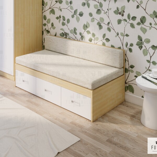 ทาทามิโซฟา พร้อมพนักพิงหลัง สั่งตามขนาดได้ (ไม่รวมเบาะ)